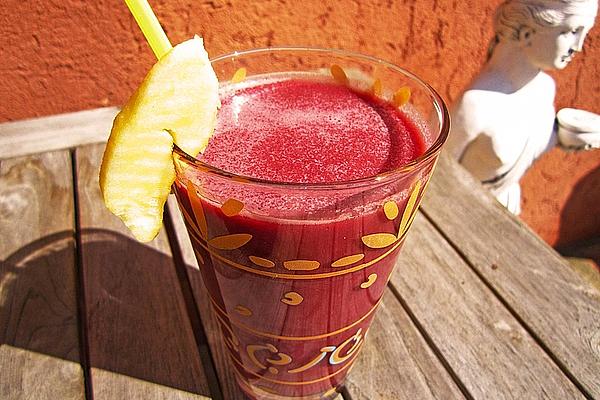 Apple, Elderberry and Lupine Drink