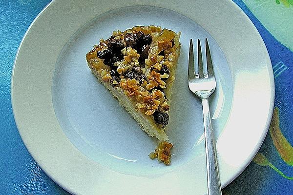 Apple Pie with Almond Topping