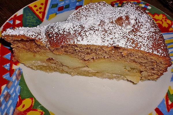 Apple Pie with Caramelized Walnuts