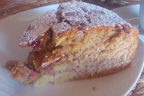Apple Pie with Cranberries