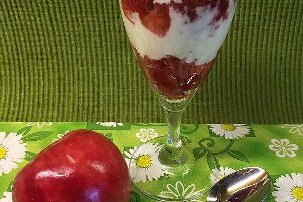 Apple Yogurt Di Rina