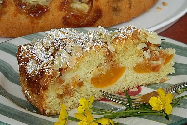 Apricot Amarettini Cake