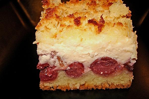 Apricot – Coconut Cake with Cottage Cheese