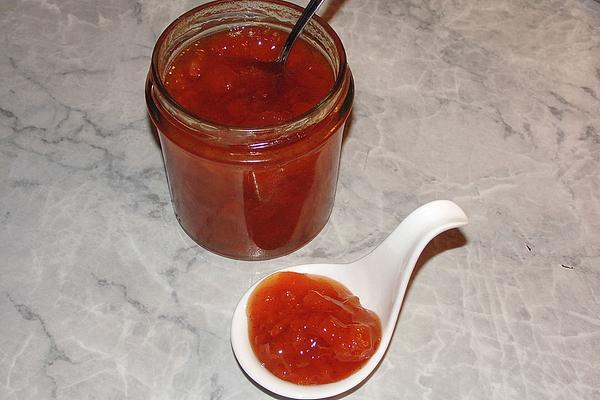 Apricot Jam with Pieces Of Fruit