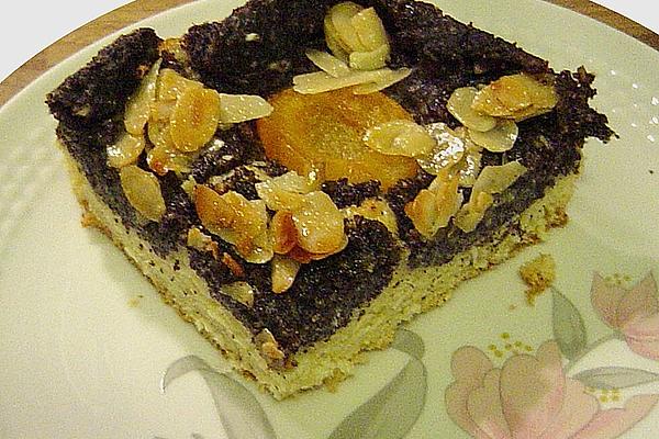 Apricot – Poppy Seeds – Yeast Dough Cake