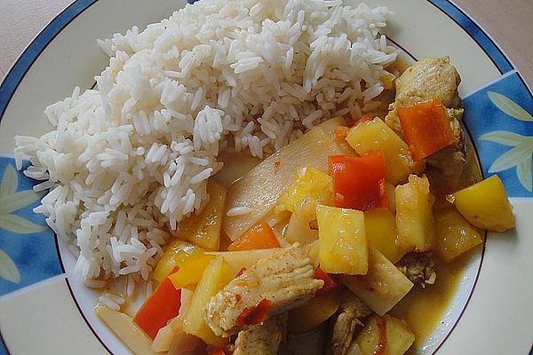 Asian Chicken Pan Sweet and Sour