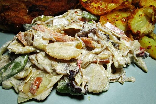 Asian Creamed Vegetables