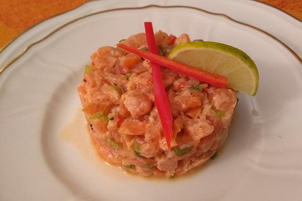 Asian Salmon Tartare