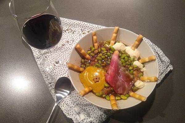 Asian Soybean Soup with Banana