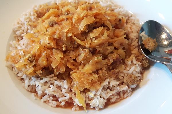 Cabbage Rice Asian Asian Style White Cabbage with Rice — Boss Kitchen