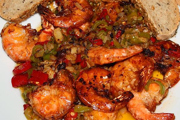 Asian White Tiger Shrimp Pan