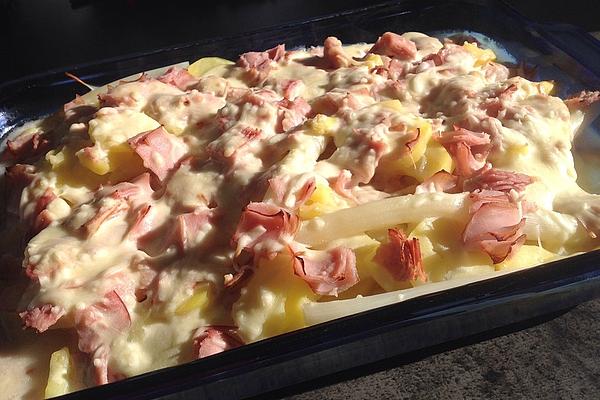 Asparagus – Potato – Gratin