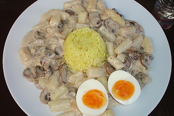 Asparagus Ragout with Mushrooms