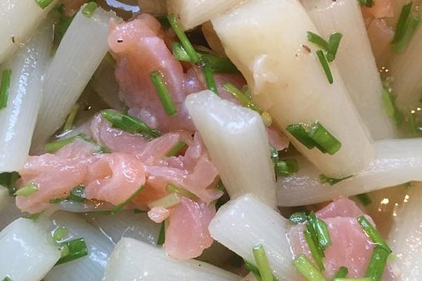 Asparagus Salad with Smoked Salmon