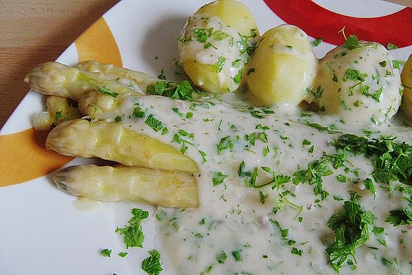 Asparagus with Chervil Sauce