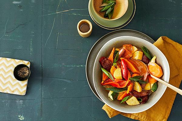 Autumn Stew with Pumpkin