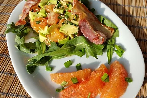 Avocado and Orange Tartare