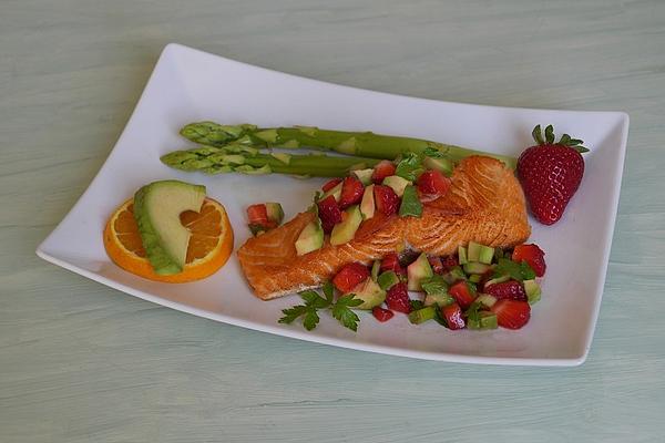 Avocado and Strawberry Salsa