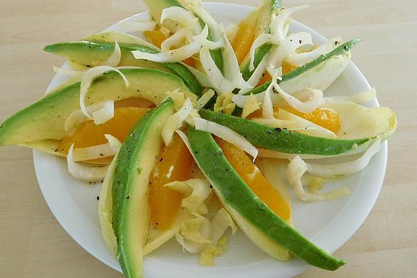 Avocado – Chicory – Orange Salad