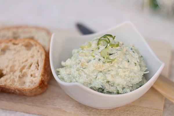 Avocado Dip with Goat Cream Cheese