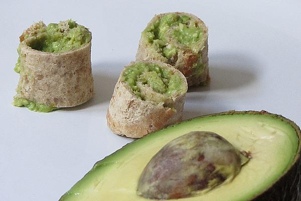 Avocado Tramezzini Rolls