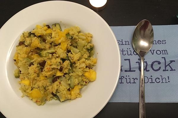 Ayurvedic Colorful Curry Rice