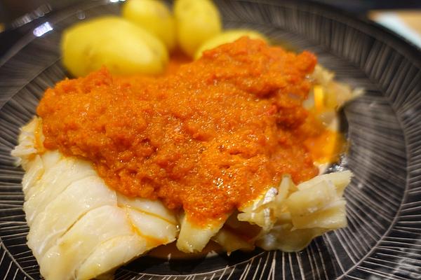 Bacalao or Bacalhau À La Vizcaína