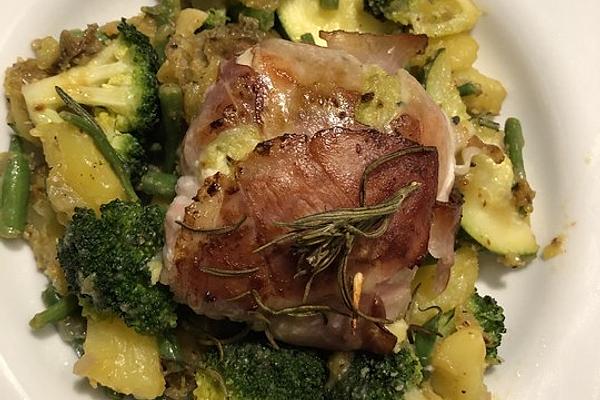 Bacon Chicken Filled with Guacamole