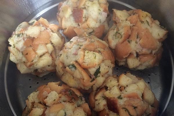Bacon Dumplings, Steamed