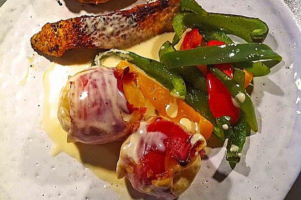 Bacon Potatoes in Cheese – Cream – Sauce