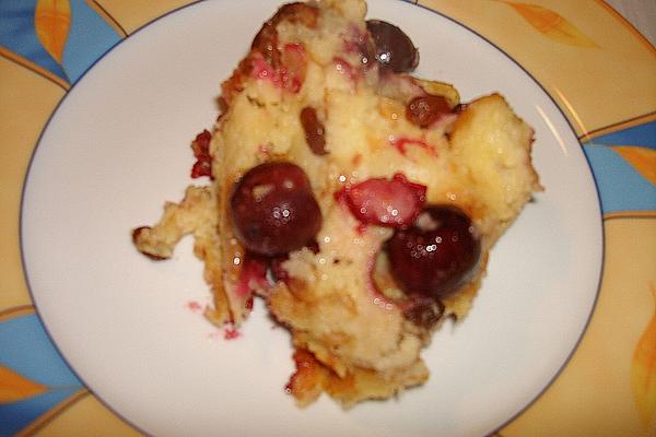 Badischer Kirschenplotzer in Römertopf