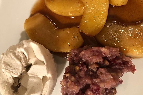 Baked Apple deconstructed