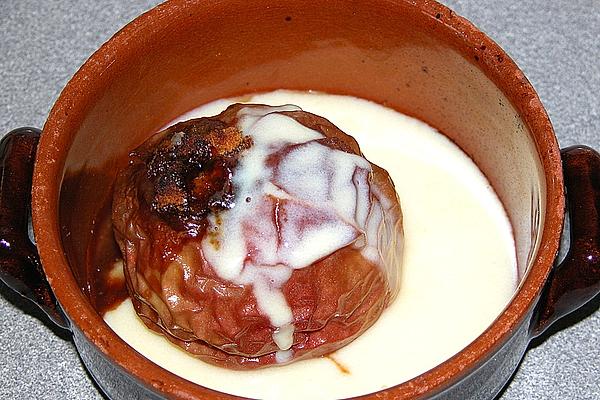 Baked Apples with Dominoes