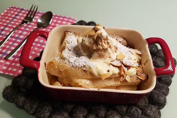 Baked Bananas with Almonds