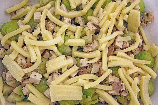 Baked Brussels Sprouts with Marinated Tofu