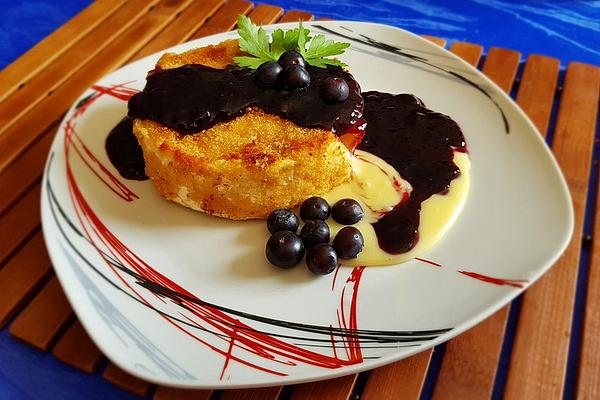 Baked Camembert with Sour Cherry Sauce
