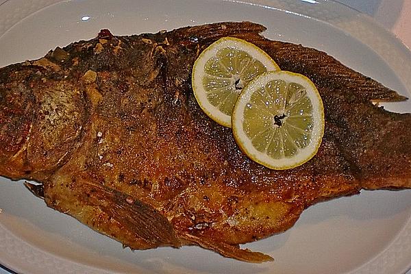 Baked Carp, Franconian Style