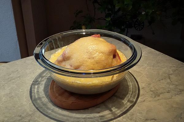 Baked Cauliflower with Ham and Cheese