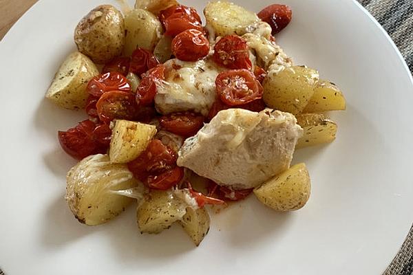 Baked Chicken Breasts with Triplets