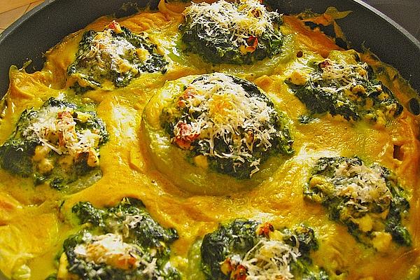 Baked Kohlrabi in Fruity Curry Sauce