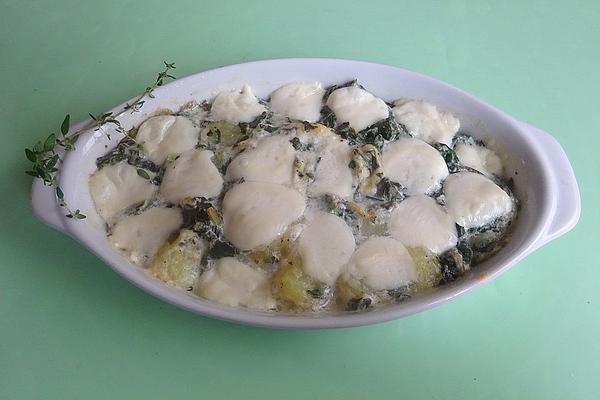 Baked Leaf Spinach