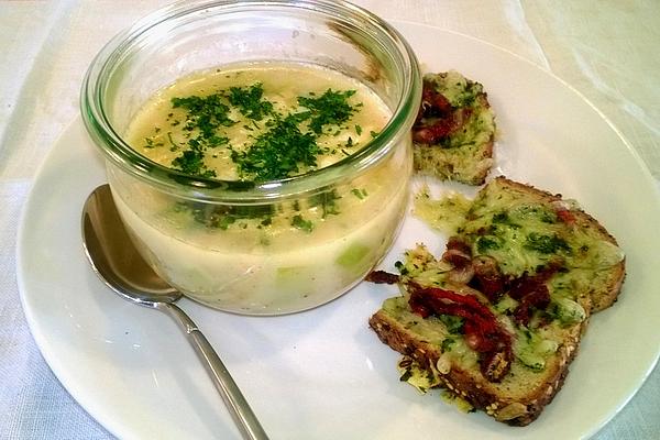 Baked Leek Soup