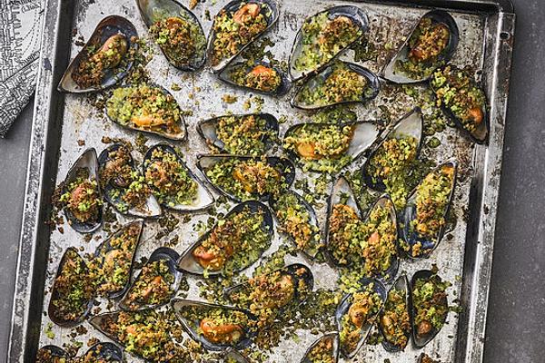 Baked Mussels