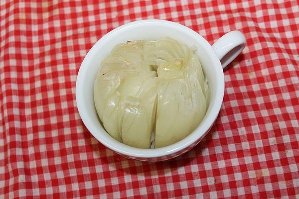 Baked Onion Flower