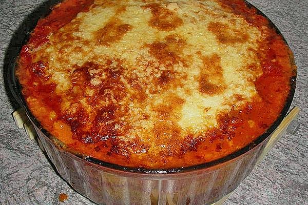 Baked Polenta with Tomato Sauce