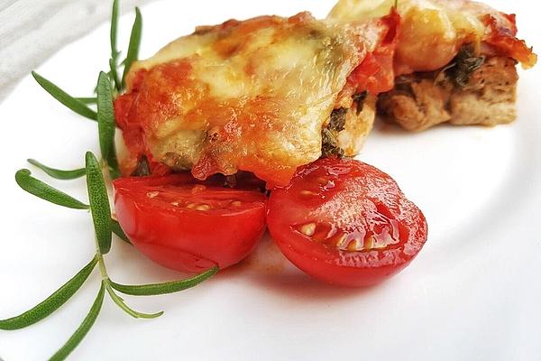 Baked Pork Tenderloin with Rocket