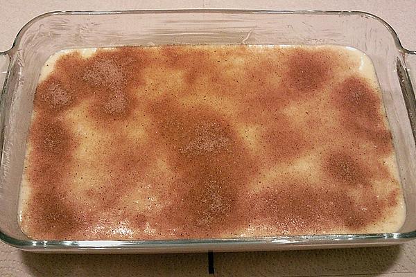 Baked Rice Pudding with Apples