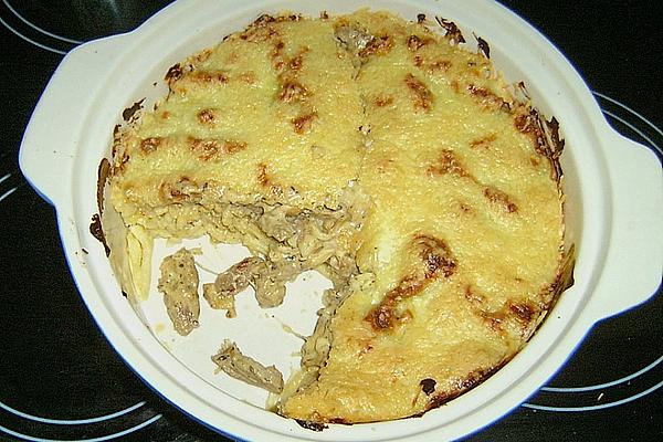 Baked Schnitzel – Spaetzle – Cognac – Pan