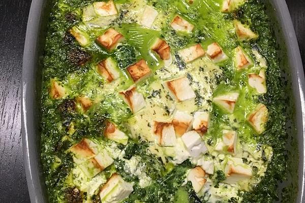 Baked Spinach
