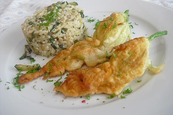 Baked Zucchini Flowers
